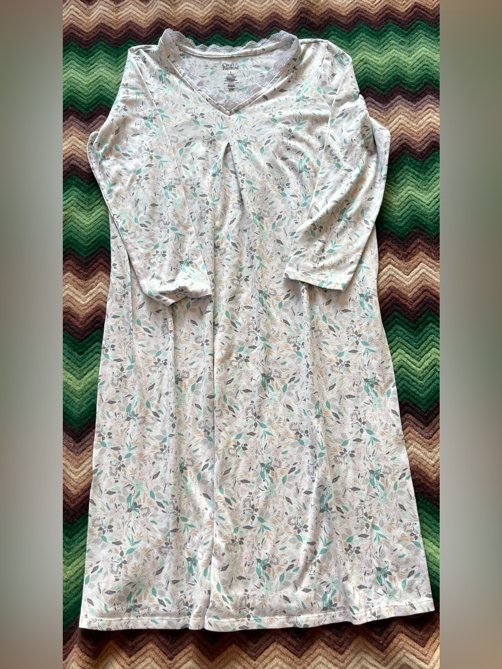 Croft & Barrow Intimates Night Gown Size Large
